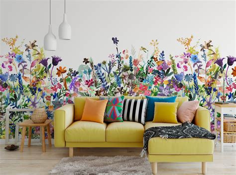 May Meadow - Wallpaper | Rebel Walls