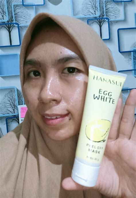 Lebih Glowing Dengan Hanasui Peel Off Mask Blog Rindang Yuliani