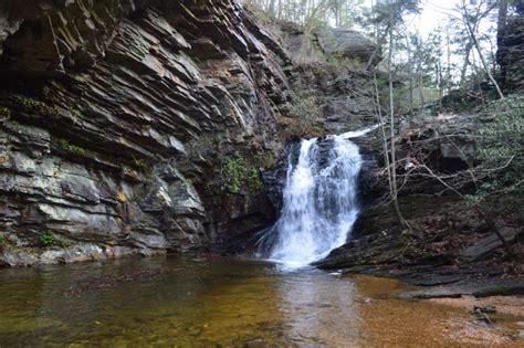 Lower Cascades Falls Hanging Rock State Park Carolina Outdoors Guide