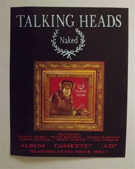 TALKING HEADS NAKED ORIGINAL UK Press Advert 1988 EUR 5 81 PicClick FR