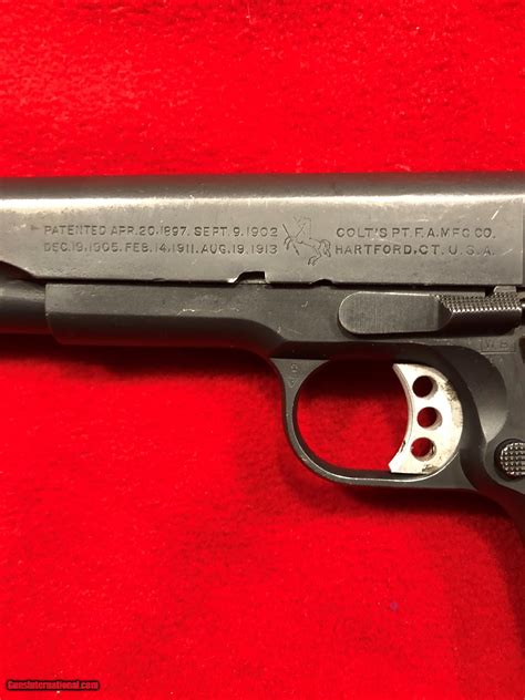Colt 1911a1 Us Military 45 Acp Pistol