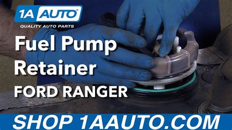 How To Replace Fuel Pump Retaining Ring And Gasket 1998 2003 4 0l Ford Ranger 1a Auto