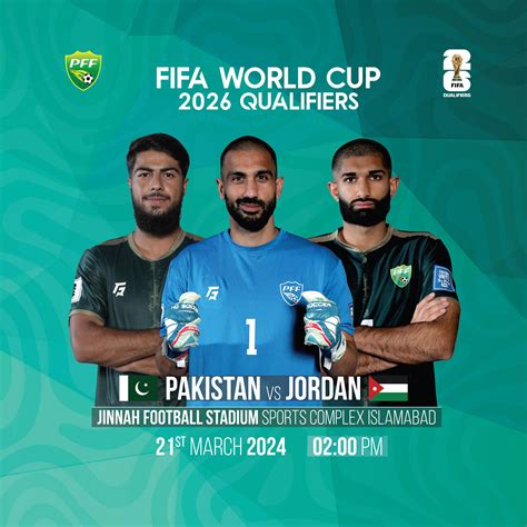 Pakistan Vs Jordan Football Match Tickets Fifa Qualifiers