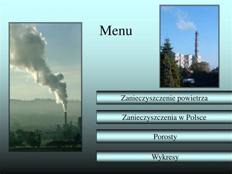 Ppt Zanieczyszczenie Powietrza W Polsce Powerpoint Presentation Free