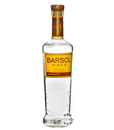 Barsol Quebranta Kaufen Milder Pisco Aus Peru MySpirits Eu