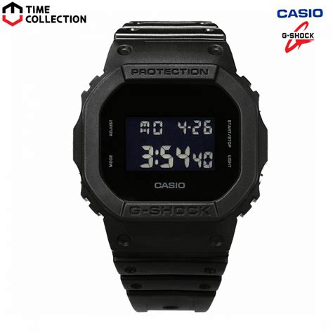 Casio G Shock Dw 5600bb 1 Digital Rubber Strap Watch For Men Shopee Philippines