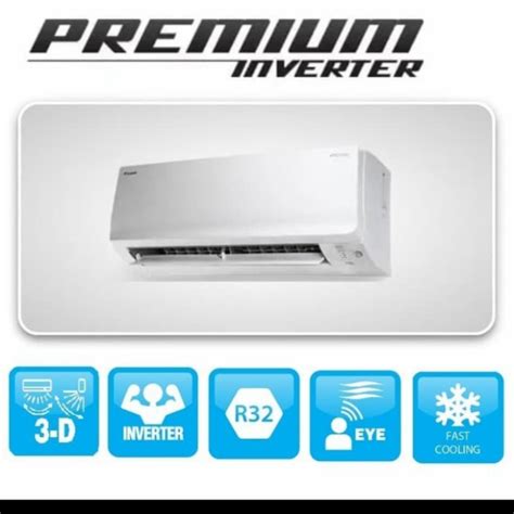 Jual Ac Split Daikin Premium Inverter 1 Pk Ftkm 25svm4 Khusus Medan New Shopee Indonesia