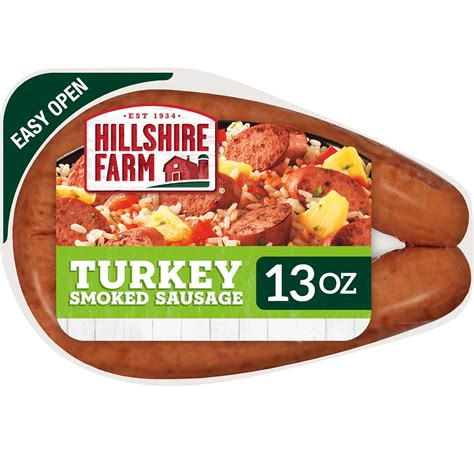 Hillshire Farm Smoked Turkey Sausage Shop Sausage At H E B