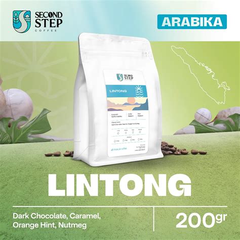 Jual Kopi Arabika Lintong Sumatra Arabica Coffee Roast Beans 200gr Biji