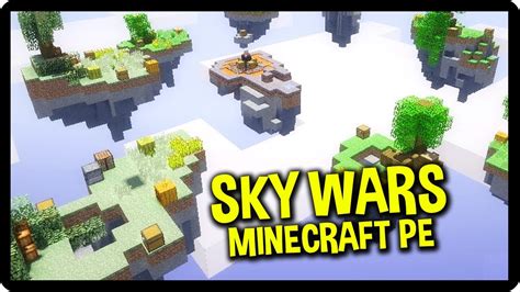 Saiu Servidor Atualizado De Sky Wars Sem Erro Minecraft Pocket