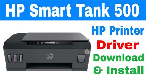 HP Smart Tank 500 Printer Driver Download & Install | All In One Series ...