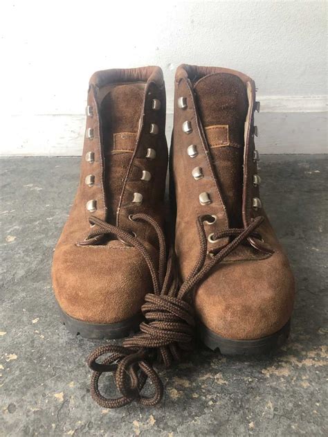 Vintage Danner Boots W Three Colors Shoe Laces Sz 10 Gem