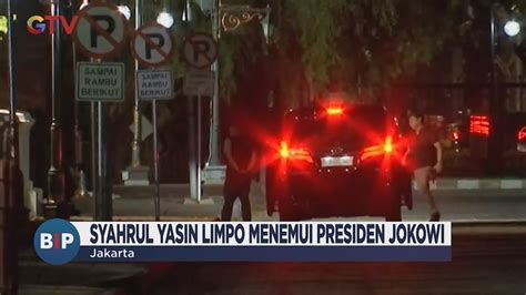 Eks Mentan Syahrul Yasin Limpo Temui Presiden Jokowi Di Istana Merdeka