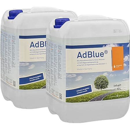 Hoyer AdBlue Hochreine SCR Harnstofflösung ISO 22241 2x10 Liter