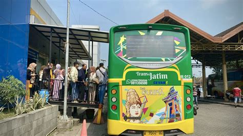 Informasi Rute Tarif Dan Halte Pemberhentian Bus Trans Jatim Koridor