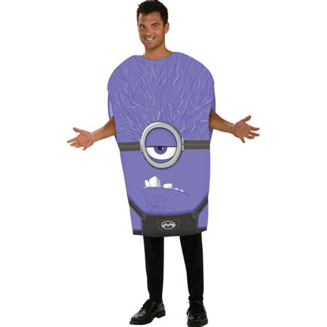 Adult Purple Evil Minion Halloween Costume - Walmart.com - Walmart.com