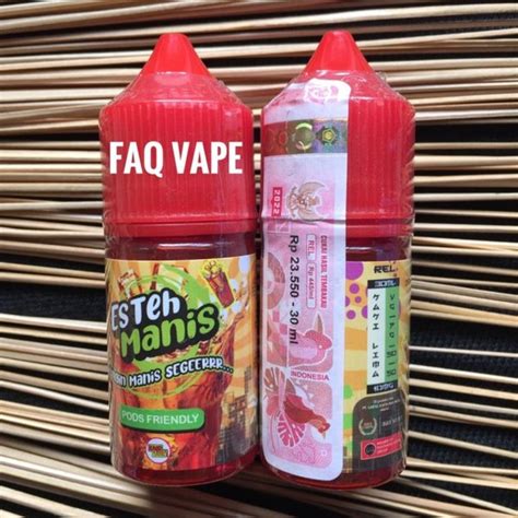 Jual Es Teh Manis Ml Pods Friendly Liquid Vape By Kaki Lima X Ijc