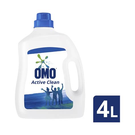 Buy OMO Laundry Liquid Active Clean Front Top 4L Coles