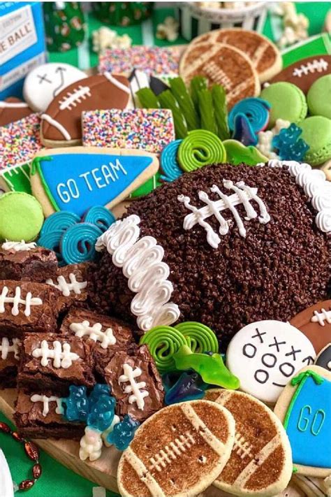 Win Game Day With Ice Cream Cake Ice Cream Birthday Party Cream Cake