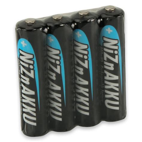 AAA 1 6V NiZn Ansmann Rechargeable Batteries 550mAh For Size AAA