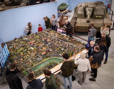 A giant scale model of a WW2 scene installed at The Tank Museum - Best ...