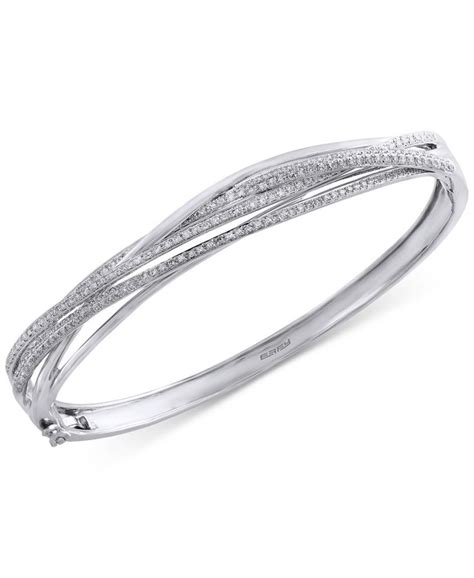 EFFY Collection Pavé Classica by EFFY Diamond Bangle 1 ct t w in