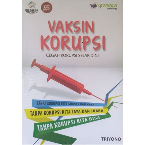 Jual Buku Vaksin Korupsi Cegah Korupsi Sejak Dini Shopee Indonesia