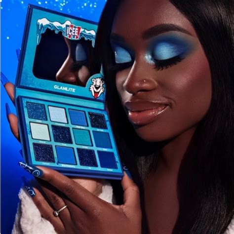 Glamlite Makeup Glamlite X Icee Blue Raspberry Eyeshadow Palette