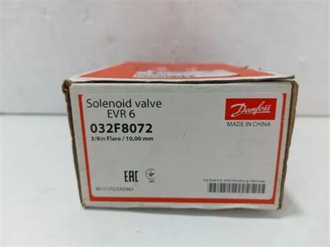 Danfoss EVR 6 032F8072 Solenoid Valve At Rs 999 Piece Danfoss