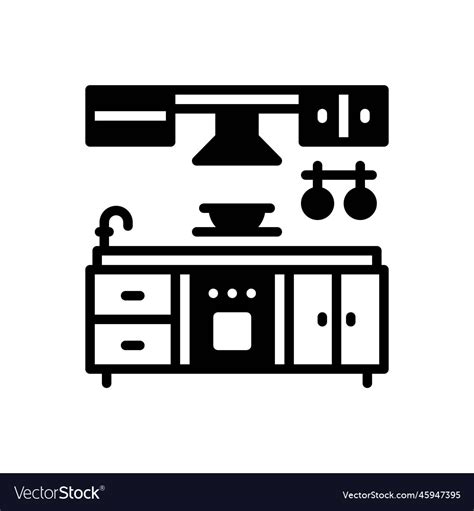 Kitchen Royalty Free Vector Image Vectorstock