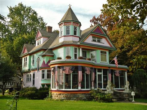 Zeeland Michigan Victorian Homes Exterior Victorian Farmhouse