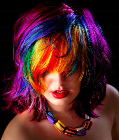 Anya Goy S Rainbow Hair By Littlehippy On Deviantart