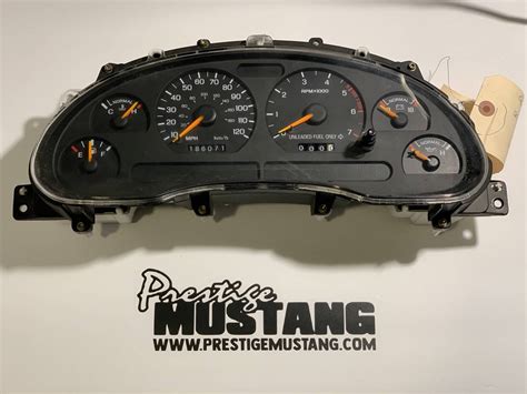 Prestige Mustang Ford Mustang Instrument Cluster V Mph