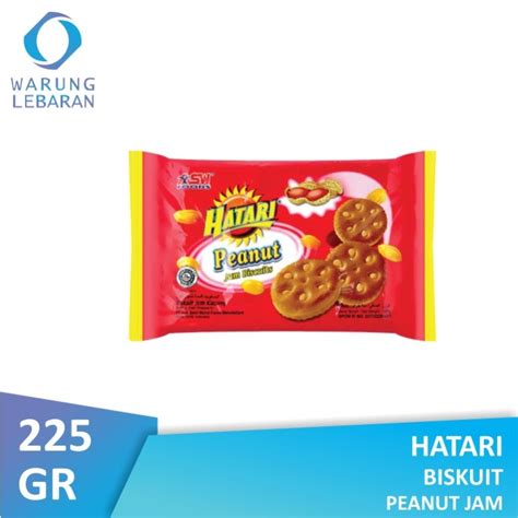 Jual Hatari Peanut Jam Biscuits Gr Shopee Indonesia