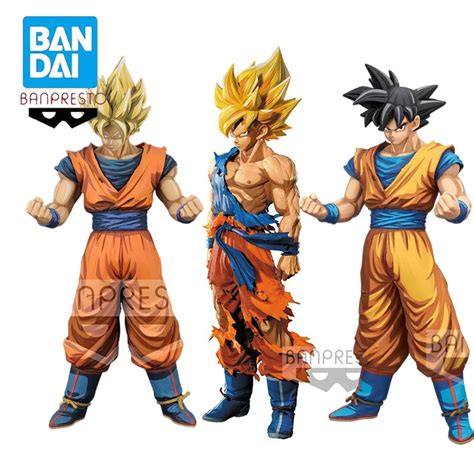 Original Bandai Banpresto Dragon Ball Z SMSP Super Saiyan Goku Action