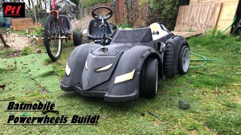 Batmobile Power Wheels Build Part 1 Bodywork Youtube