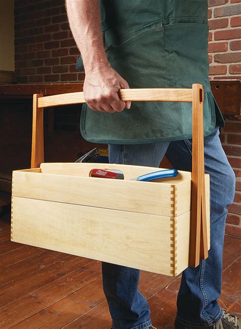 Stackable Tool Tote Woodworking Project Woodsmith Plans