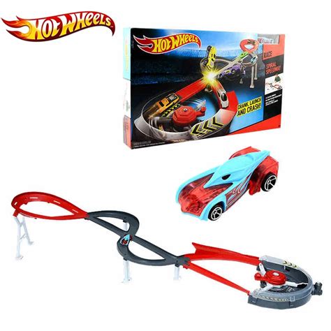 Hot Wheels Track Suit Plastic Matel Miniatures Car Track Big Size Hotwheels Toy Model X