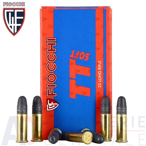 50 Munitions Fiocchi TT Soft 22 LR 40Gr Armurerie Centrale