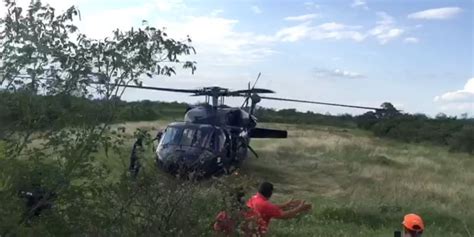 Cae Helic Ptero De La Sedena En Tamaulipas