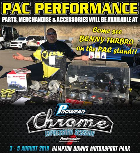 Pac To Attend Chrome Expression Session In Nz Pac Performance