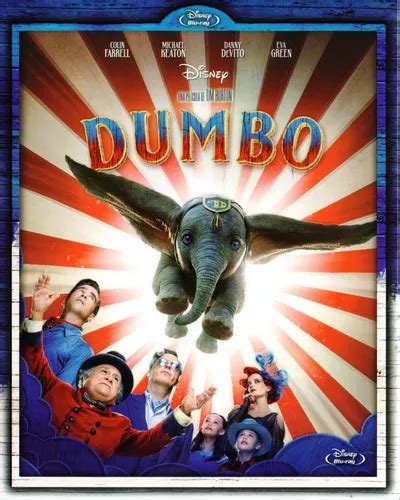 Dumbo Tim Burton Pelicula Blu Ray