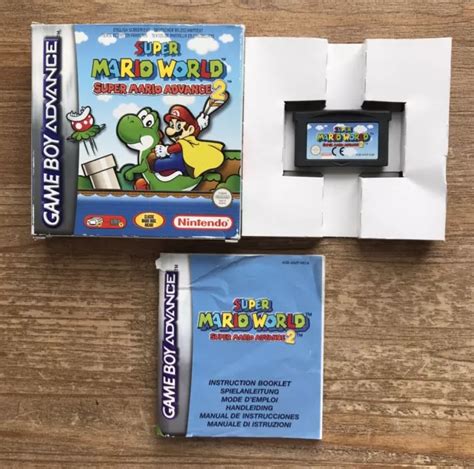 Super Mario Advance Super Mario World Nintendo Gameboy Advance Game