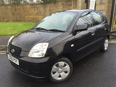 2006 56 KIA PICANTO 1 0 GS 5 DOOR HATCHBACK IN BLACK LOW MILEAGE In