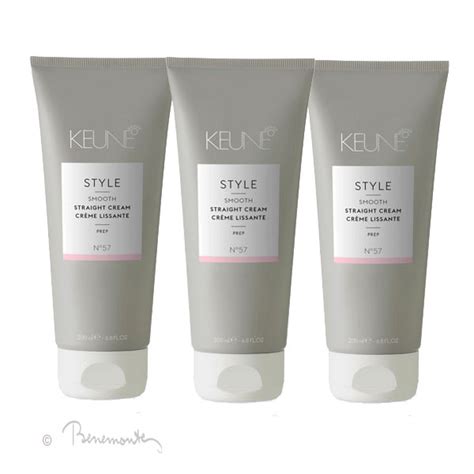 Keune Style Straight Cream 3x200 Ml No 57 Voordeelpack Haarshop Benemonte