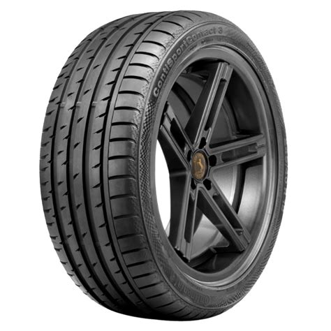 Continental Tires ContiSportContact 3 Tire Passenger Tire Size 245/45R17 - Performance Plus Tire