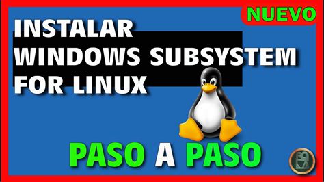 Cómo INSTALAR el SUBSISTEMA de Windows para Linux en Windows 11 10