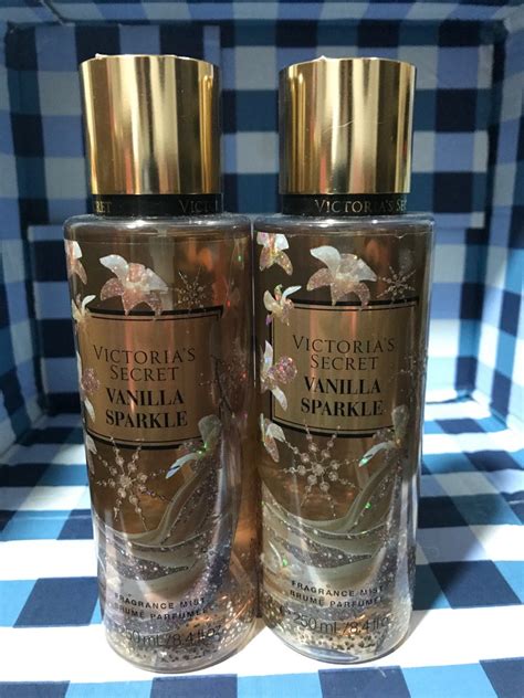 Victorias Secret Vanilla Sparkle Fragrance Mist Full Bottle Beauty