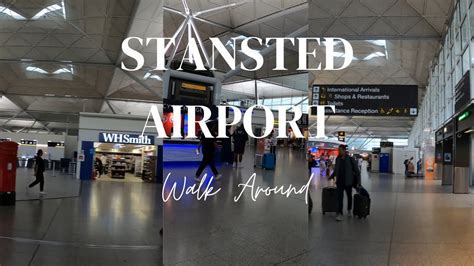 Walk Around Stansted Airport Departure And Arrivals Virtual Tour