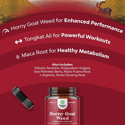 Buy Nature S Craft Horny Goat Weed 90 Capsules For Enhanced Vitality